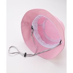 Babyhug Bucket Hat Cow Print Pink - Diameter 18 cm