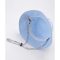 Babyhug Bucket Hat Cow Print Blue - Diameter 18 cm