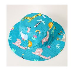 Babyhug Bucket Hat Animal Print -Multicolor