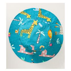 Babyhug Bucket Hat Animal Print -Multicolor