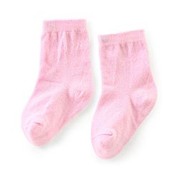 Cute Walk by Babyhug Anti Bacterial Ankle Length Non Terry Solid Color Socks Pack of 3 - Pink Orange & Blue