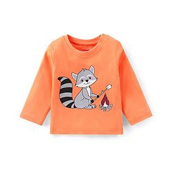Babyhug Cotton Knit Full Sleeves T-Shirt with Koala Graphics Pack of 5 - Multicolour