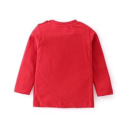 Babyhug Cotton Knti Full Sleeves T-Shirts Striped & Tiger Printed Pack of 5 - Blue Red & Yellow