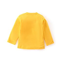 Babyhug Cotton Knti Full Sleeves T-Shirts Striped & Tiger Printed Pack of 5 - Blue Red & Yellow
