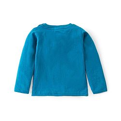 Babyhug Cotton Knit Full Sleeves T-Shirt With Dino Graphics Pack of 7 - Multicolour