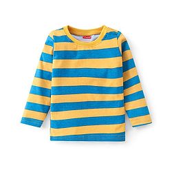 Babyhug Cotton Knit Full Sleeves T-Shirt With Dino Graphics Pack of 7 - Multicolour