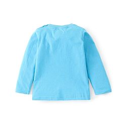 Babyhug Cotton Knit Full Sleeves T-Shirt With Dino Graphics Pack of 7 - Multicolour