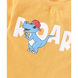Babyhug Cotton Knit Full Sleeves T-Shirt With Dino Graphics Pack of 7 - Multicolour
