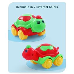 Babyhug Turtle On Wheels-Green & Red