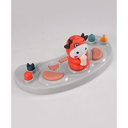 Babyhug Multi-functional Musical Baby Walker- Orange