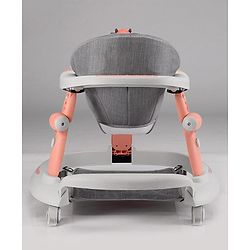 Babyhug Multi-functional Musical Baby Walker- Orange