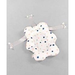 Babyhug Foldable Bath Tub with Printed Cushion - Pink