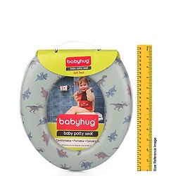 Babyhug Soft Cushioned Baby Potty Seat Dino Print (Color May Vary)