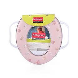Babyhug Soft Cushioned Baby Potty Seat with Handle (Color May Vary)