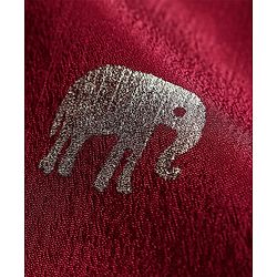 Babyhug Woven Full Sleeves Foil Printed Kurta & Pyjama Set - Maroon & White