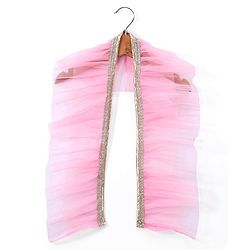 Babyhug Sleeveless Sequenced Choli with Embroidered Lehenga and Dupatta - Pink