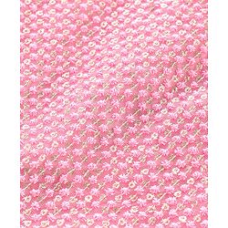 Babyhug Sleeveless Sequenced Choli with Embroidered Lehenga and Dupatta - Pink