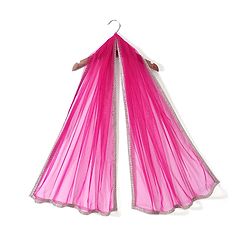 Babyhug Sleeveless Zari with Sequenced Choli with  Embroidered Lehenga  and Dupatta Set - Fuschia
