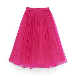 Babyhug Sleeveless Sequenced Choli with Net Lehenga and Embroidered Jacket Set - Hot Pink