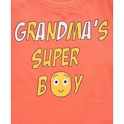 Babyhug 100% Cotton Knit Full Sleeves T-Shirt with Panda Graphics Print - Light Red