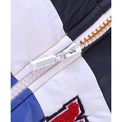 Babyhug Full Sleeves Hooded Quilted Jacket - Yellow