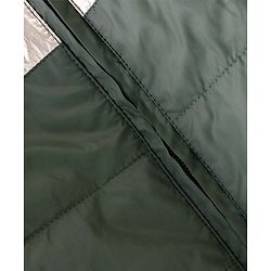 Babyhug Woven Full Sleeves Hooded Jacket with Front Zipper - Olive Green