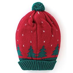 Babyhug Woollen Cap Tree Design - Multicolour