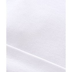 Babyhug 100% Cotton Knit Cap White - Diameter 10.5 cm