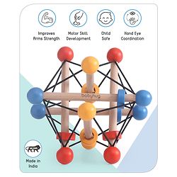 Babyhug Skwish Rattle- Multi colour