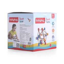 Babyhug Skwish Rattle- Multi colour