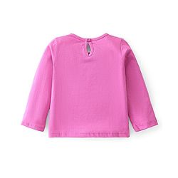 Babyhug Cotton Knit Full Sleeves T-Shirts Floral Print Pack of 3 - Pink & Purple