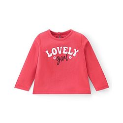 Babyhug 100% Cotton Knit Full Sleeves T-Shirt With Floral Graphics Pack Of 3 - Multicolour