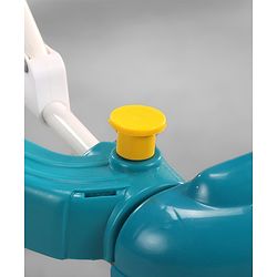 Babyhug Puppy 2 in 1 Walker Cum Rocker with 3 Adjustable Height & Musical Play Tray With Light - Blue
