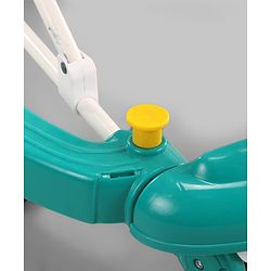 Babyhug Puppy 2 in 1 Walker Cum Rocker with 3 Adjustable Height & Musical Play Tray With Light - Blue