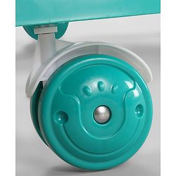 Babyhug Puppy 2 in 1 Walker Cum Rocker with 3 Adjustable Height & Musical Play Tray With Light - Blue