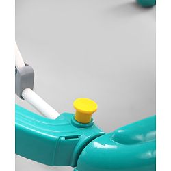 Babyhug Panda 2 In 1 Walker Cum Rocker With 3 Adjustable Height & Musical Play Tray With Lights-Grey| Smooth Swivel Wheels| BIS Certified| Comfortable Seat| Removable Toys