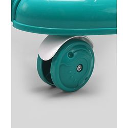 Babyhug Panda 2 In 1 Walker Cum Rocker With 3 Adjustable Height & Musical Play Tray With Lights-Grey| Smooth Swivel Wheels| BIS Certified| Comfortable Seat| Removable Toys