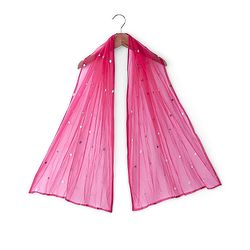 Babyhug Three Fourth Sleeves Floral Embroidered Choli & Lehenga Set With Dupatta - Fuchsia