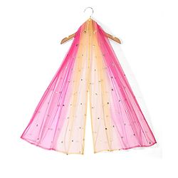 Babyhug Sleeveless Embroidered Choli with Sequenced Lehenga & Dupatta Set -Yellow & Red