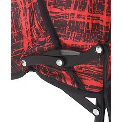 Babyhug Plug & Play Apache Tricycle with Parental Handle and Printed Canopy Military Theme - Green