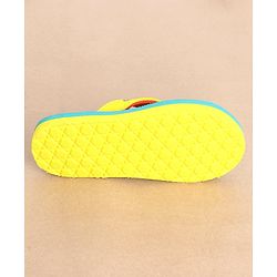 Cute Walk by Babyhug Slip On Flip Flops Dino Print - Blue