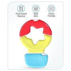 Babyhug Balloon Shaped Water Filled Teether - Multicolour| BPA Free Teething Toy| Soothing Gums| 100% Food Grade | Easy to Clean| Easy to Grasp| PVC Free