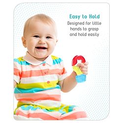 Babyhug Balloon Shaped Water Filled Teether - Multicolour| BPA Free Teething Toy| Soothing Gums| 100% Food Grade | Easy to Clean| Easy to Grasp| PVC Free