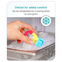 Babyhug Balloon Shaped Water Filled Teether - Multicolour