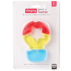 Babyhug Balloon Shaped Water Filled Teether - Multicolour| BPA Free Teething Toy| Soothing Gums| 100% Food Grade | Easy to Clean| Easy to Grasp| PVC Free