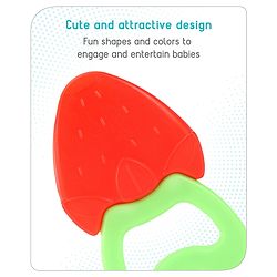 Babyhug Balloon Shaped Water Filled Teether - Multicolour| BPA Free Teething Toy| Soothing Gums| 100% Food Grade | Easy to Clean| Easy to Grasp| PVC Free