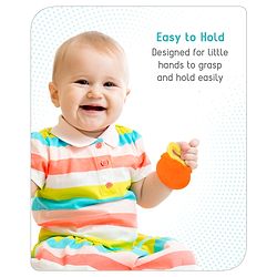 Babyhug Balloon Shaped Water Filled Teether - Multicolour| BPA Free Teething Toy| Soothing Gums| 100% Food Grade | Easy to Clean| Easy to Grasp| PVC Free