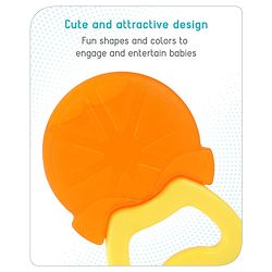 Babyhug Balloon Shaped Water Filled Teether - Multicolour| BPA Free Teething Toy| Soothing Gums| 100% Food Grade | Easy to Clean| Easy to Grasp| PVC Free