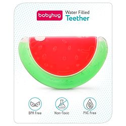 Babyhug Balloon Shaped Water Filled Teether - Multicolour| BPA Free Teething Toy| Soothing Gums| 100% Food Grade | Easy to Clean| Easy to Grasp| PVC Free