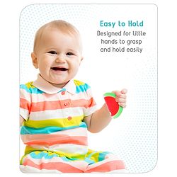 Babyhug Balloon Shaped Water Filled Teether - Multicolour| BPA Free Teething Toy| Soothing Gums| 100% Food Grade | Easy to Clean| Easy to Grasp| PVC Free